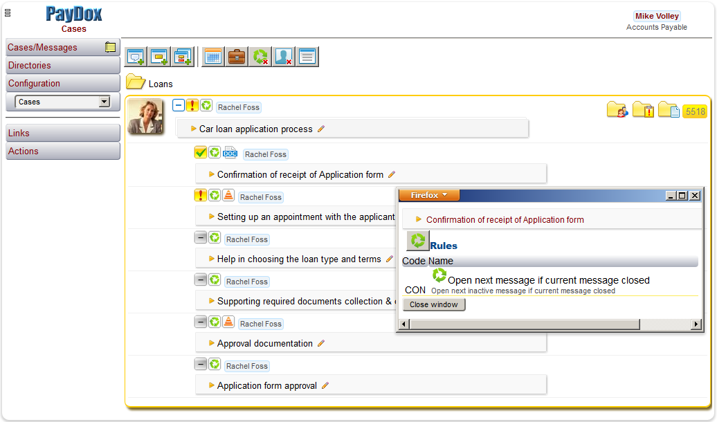 Programmable rules for Adaptive Case Management